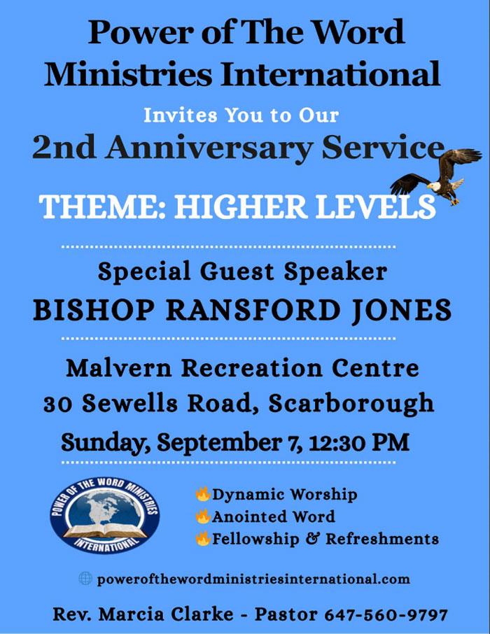 Power of the Word 2nd Anniversary