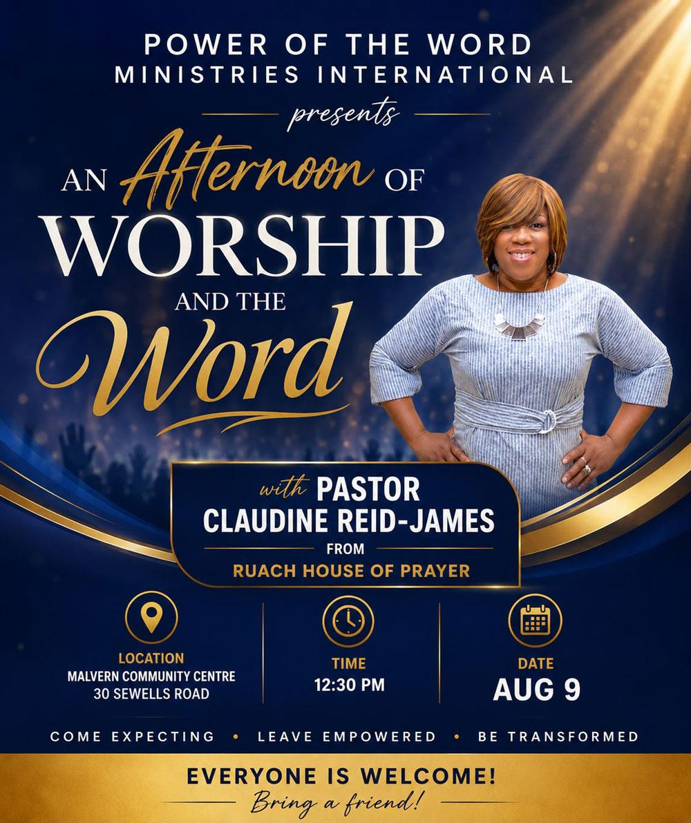 An Afternoon of Worship and The Word - August 9 2026